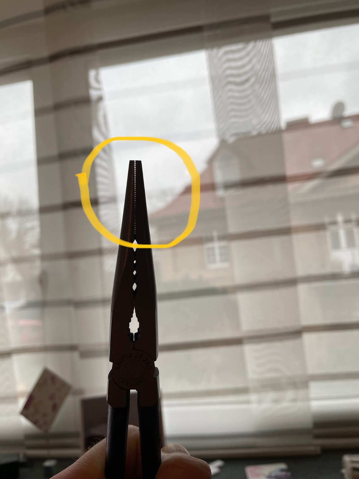 Grip wie ein Schraubstock