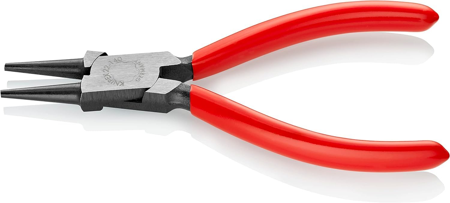 knipex-22-01-140-rundzange-140-mm-mit-kunststoff-griffen image 2