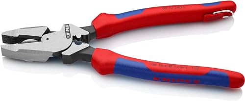 knipex-kraft-kombizange-lineman-s-pliers-09-12-240-t-bk-240-mm-mit-absturzsicher image 7