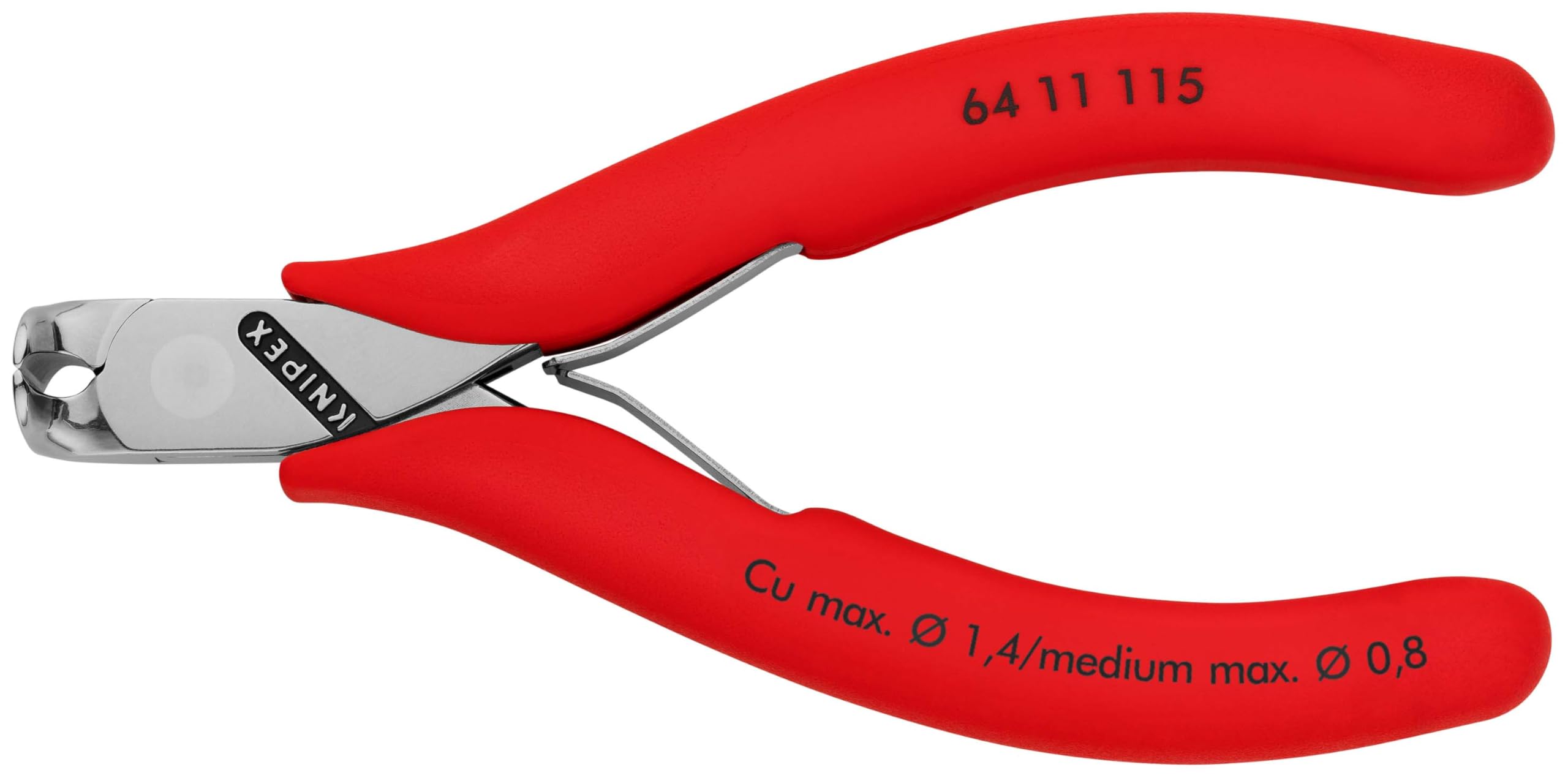 knipex-64-11-115-elektronik-vornschneider-115-mm image 3