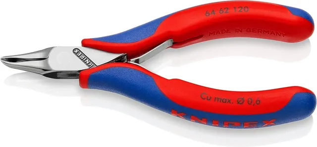 knipex-64-62-120-elektronik-vornschneider-120-mm-mehrkomponenten image 1
