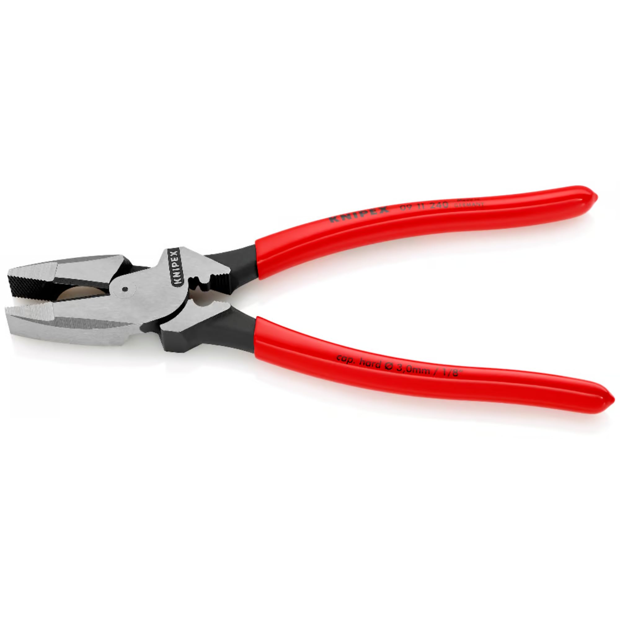 knipex-kraft-kombizange-09-11-240-sb-lineman-s-pliers-amerikanisch-240-mm image 3
