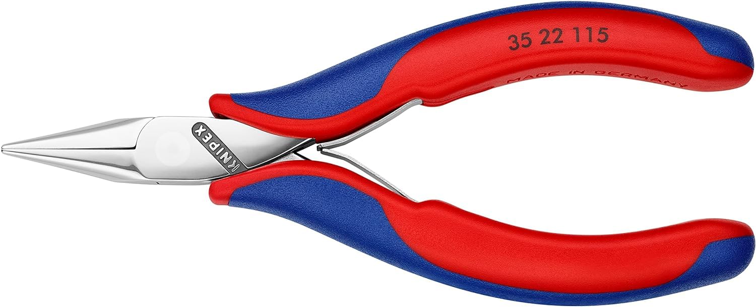 knipex-35-22-115-elektronik-greifzange-115-mm-mit-doppelfeder image 3