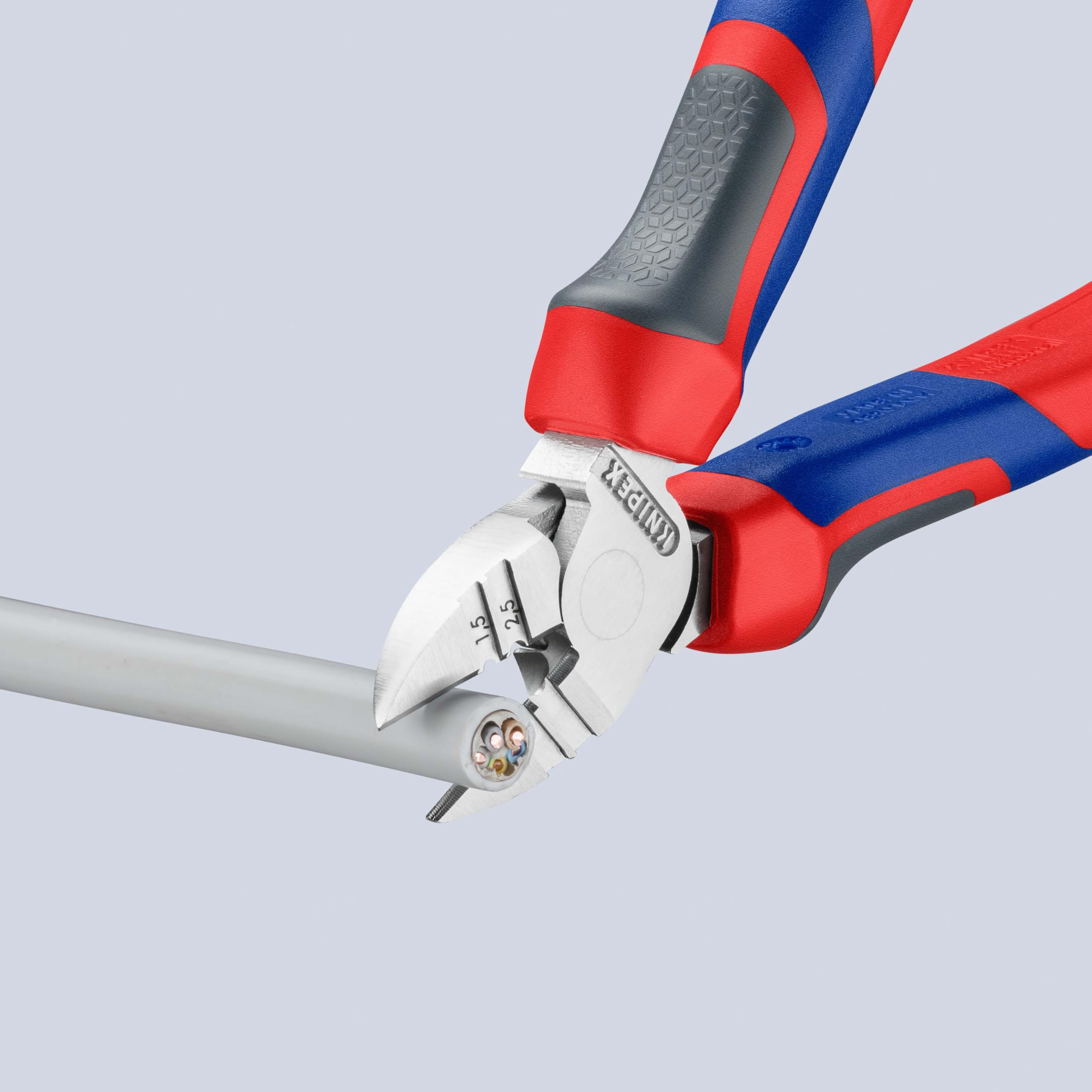 knipex-abisolier-seitenschneider-14-25-160-verchromt-160-mm-comfort-griff image 5