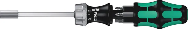 wera-kraftform-kompakt-27-ra-1-sb-schrauber-mit-ratsche-7-teilig-05073660001 image 1