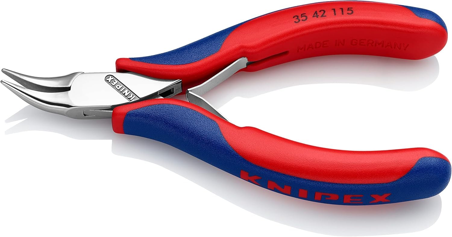knipex-35-42-115-elektronik-greifzange-115-mm-mit-mehrkomponenten-h-llen image 2