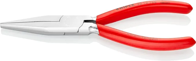 knipex-30-13-160-langbeckzange-160-mm-verchromt-mit-kunststoff-griffen image 1