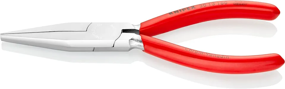 knipex-30-13-160-langbeckzange-160-mm-verchromt-mit-kunststoff-griffen image 1