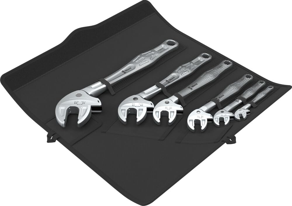 wera-6004-joker-6-set-1-selbstjustierender-maulschl-ssel-satz-6-teilig-7-32-mm image 1