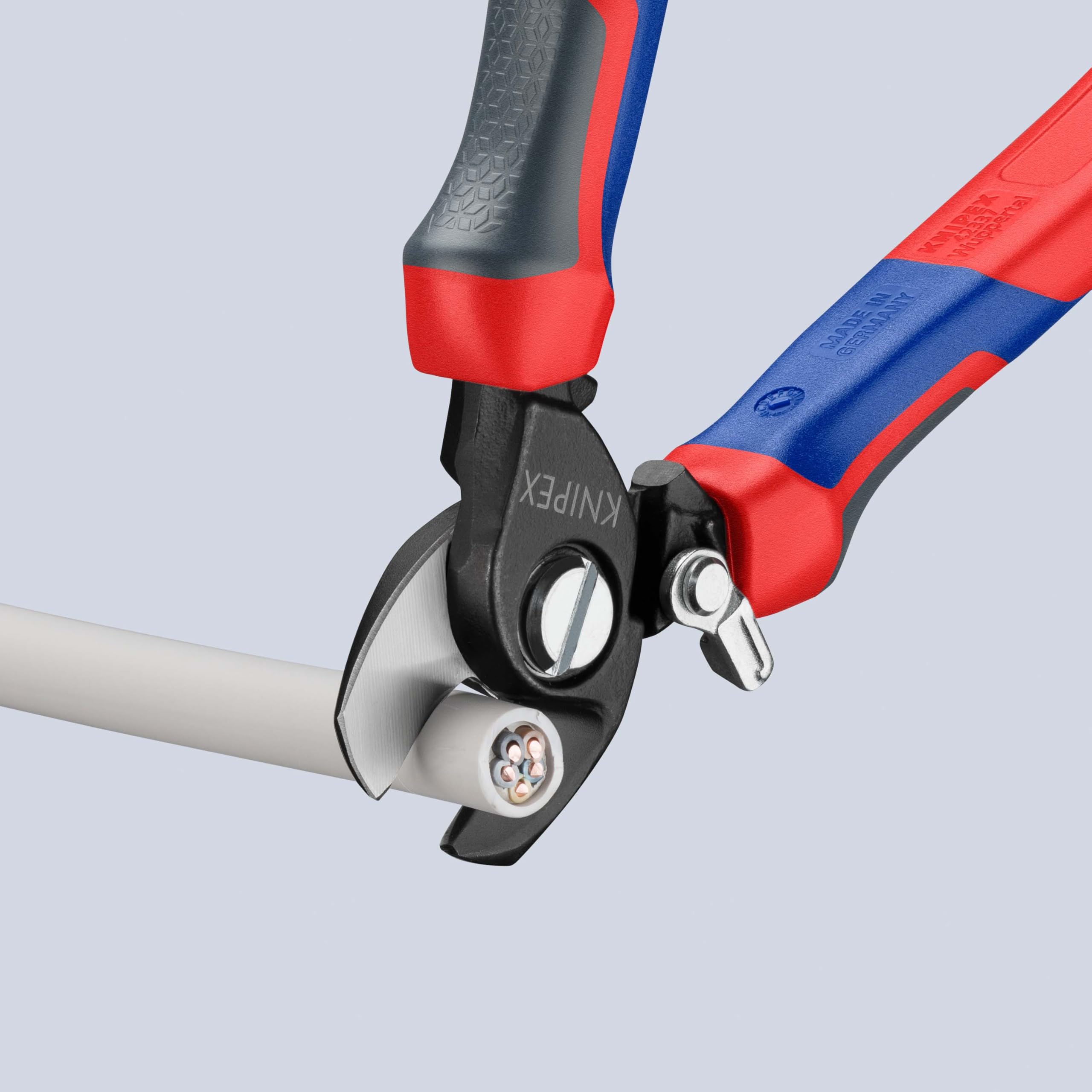 knipex-kabelschere-95-22-165-180-mm-mit-ffnungsfeder-und-comfort-griffen image 4