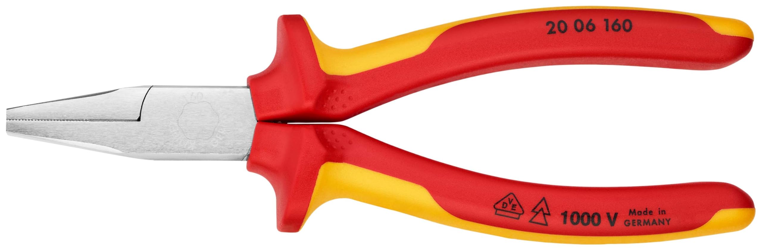 knipex-flachzange-20-06-160-160-mm-verchromt-vde-gepr-ft-mit-mehrkomponenten-h-l image 3