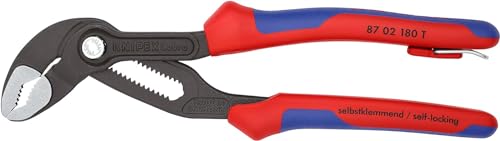 knipex-cobra-hightech-wasserpumpenzange-87-02-180-t-bk-180-mm-mit-absturzsicheru image 7