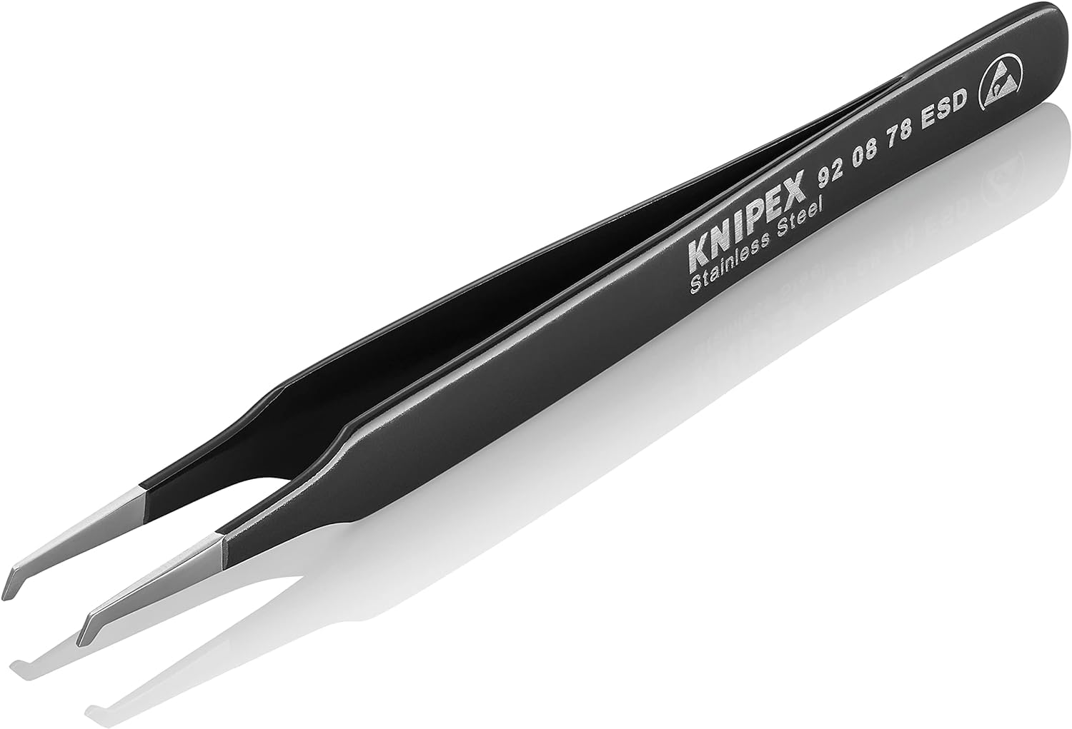 knipex-smd-pr-zisionspinzette-92-08-78-esd-118-mm-mattiert-antimagnetisch image 3