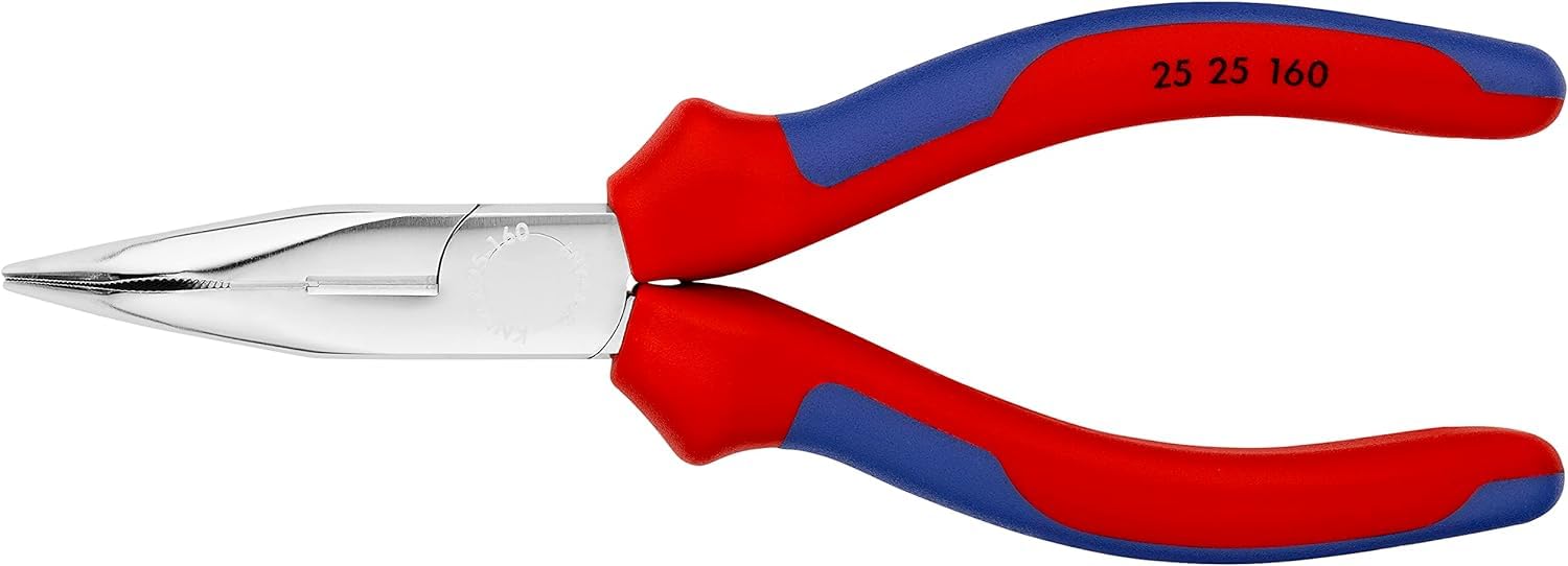 knipex-25-25-160-flachrundzange-mit-schneide-radiozange-160-mm image 3