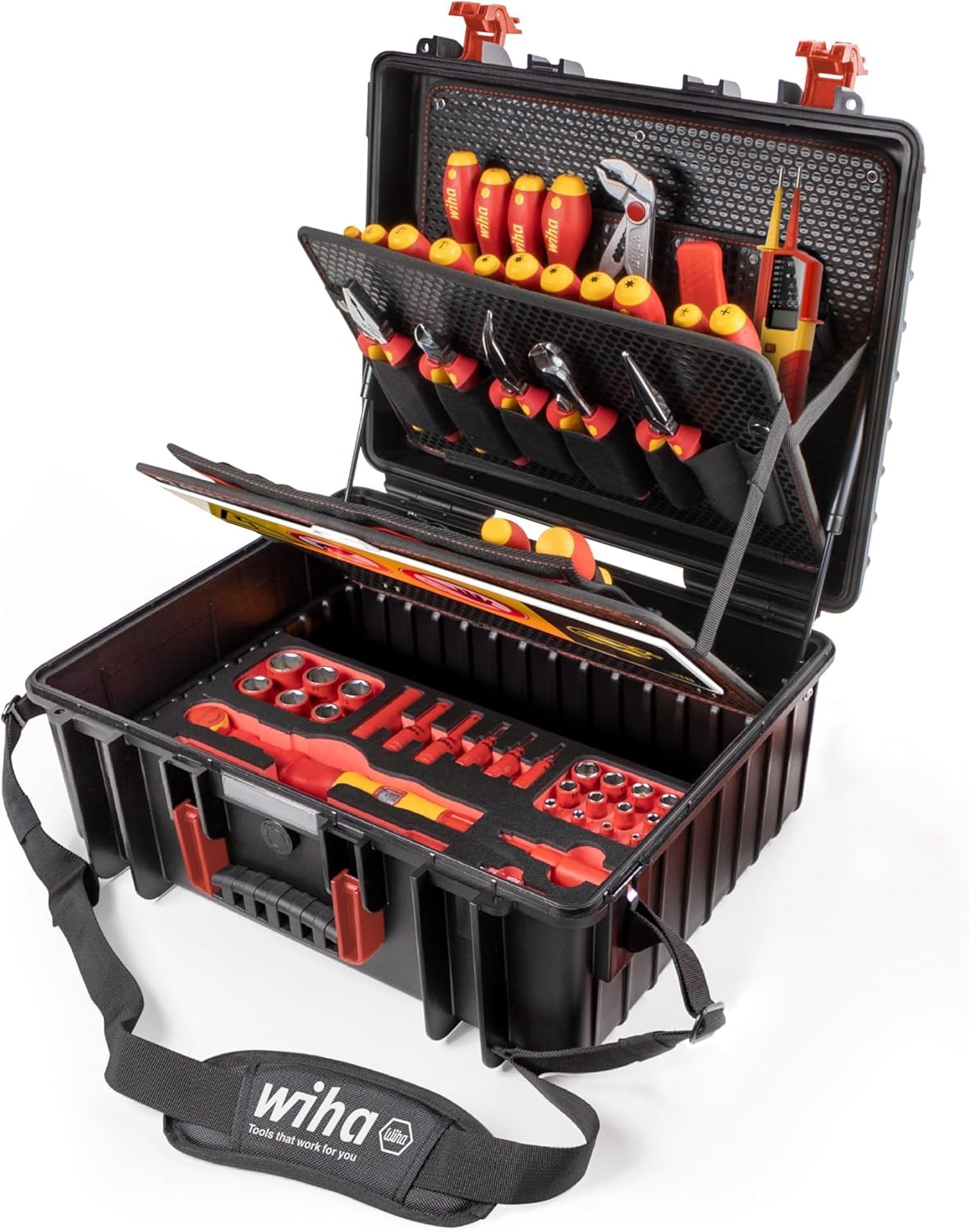 wiha-werkstattset-emobility-70-teilig-art-45802-vde-werkzeugset image 1