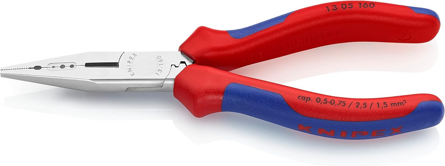 knipex-verdrahtungszange-13-05-160-160-mm-verchromt image 2