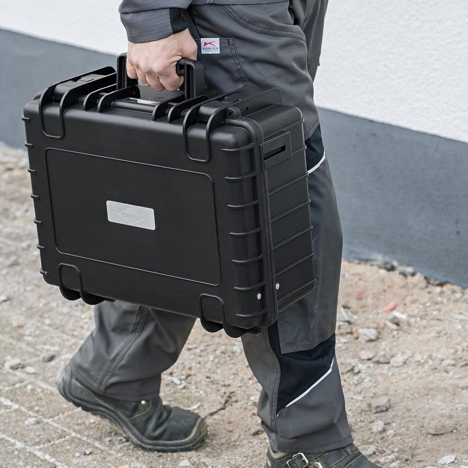 knipex-werkzeugkoffer-robust23-elektro-25-teilig-00-21-35-470-x-370-mm image 2