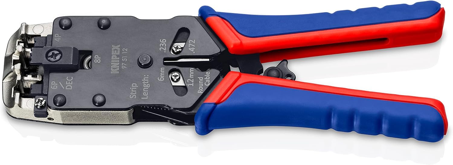 knipex-crimpzange-97-51-12-sb-f-r-westernstecker-200-mm image 1