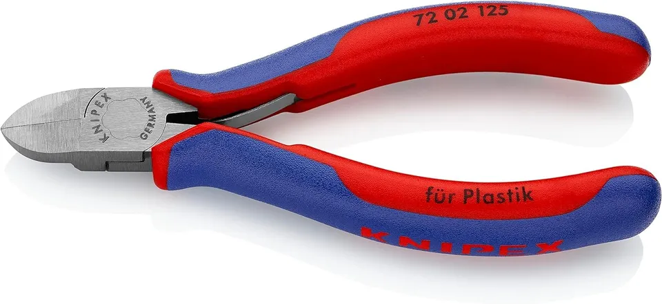 knipex-seitenschneider-72-02-125-f-r-kunststoff-125-mm image 1