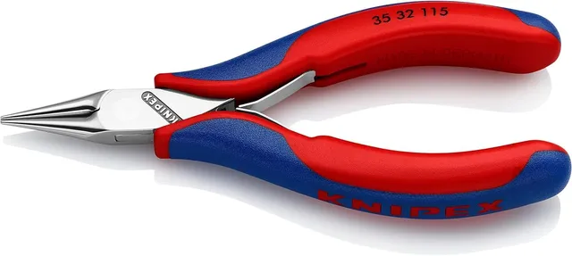 knipex-35-32-115-elektronik-greifzange-115-mm-mit-mehrkomponenten-h-llen image 1