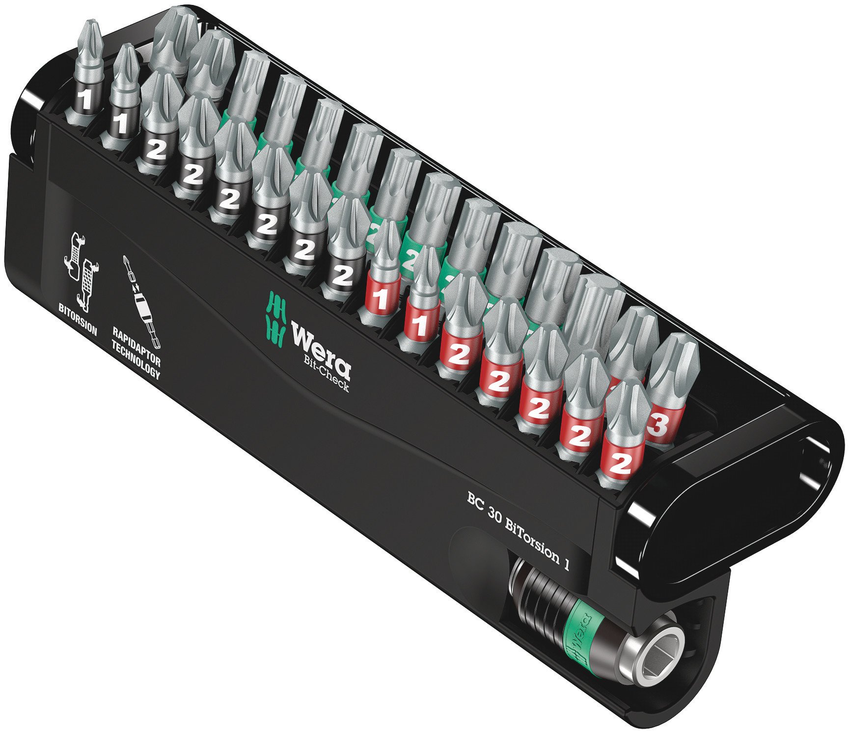 wera-bit-check-30-bitorsion-1-bit-set-30-teilig image 1