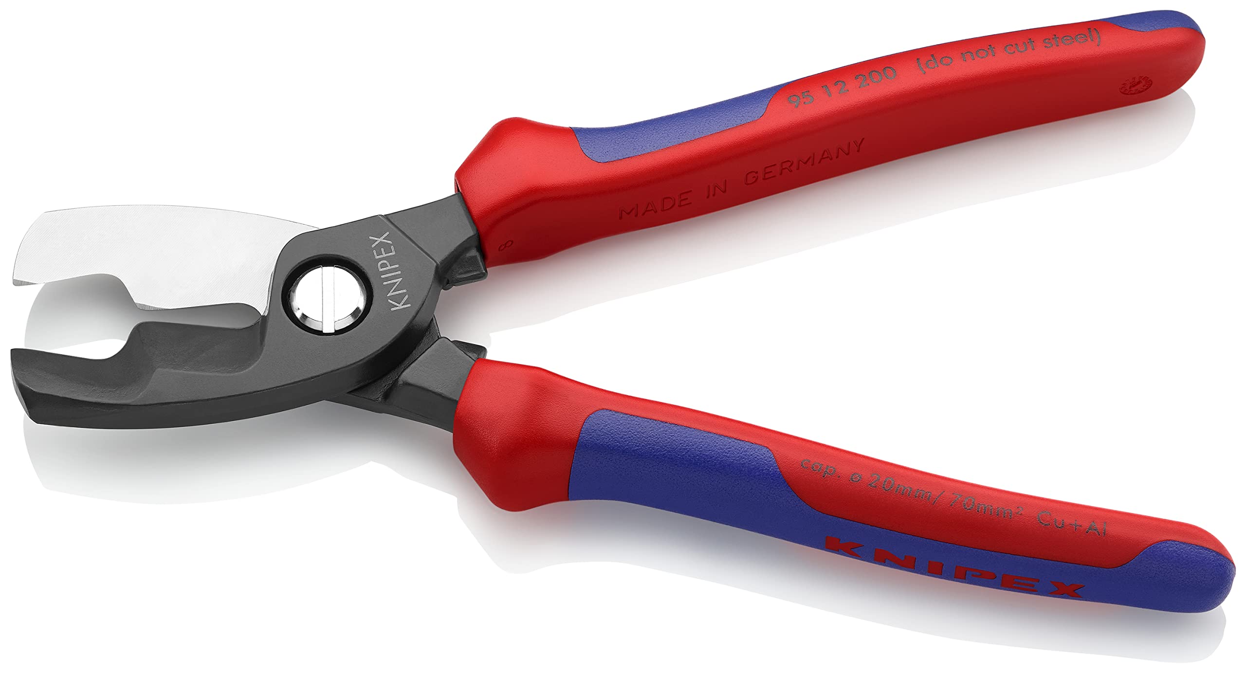 knipex-95-12-200-kabelschere-200-mm-mit-doppelschneide-bis-70-mm image 2
