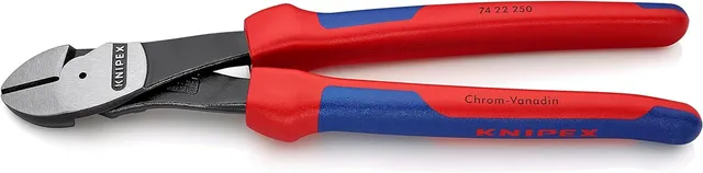 knipex-kraft-seitenschneider-74-22-250-250-mm-mit-comfort-griff image 1