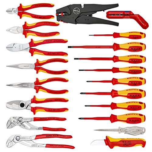 knipex-00-21-20-werkzeugkoffer-vision24-elektro-20-teilig-24-l image 5