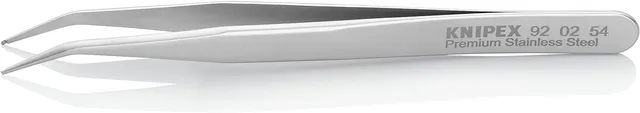 knipex-smd-pr-zisionspinzette-92-02-54-mattiert-glatt-115-mm image 1