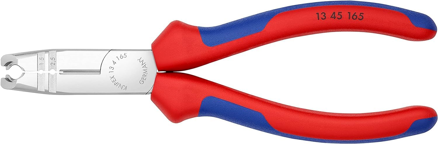 knipex-13-45-165-abmantelungszange-verchromt-165-mm image 1
