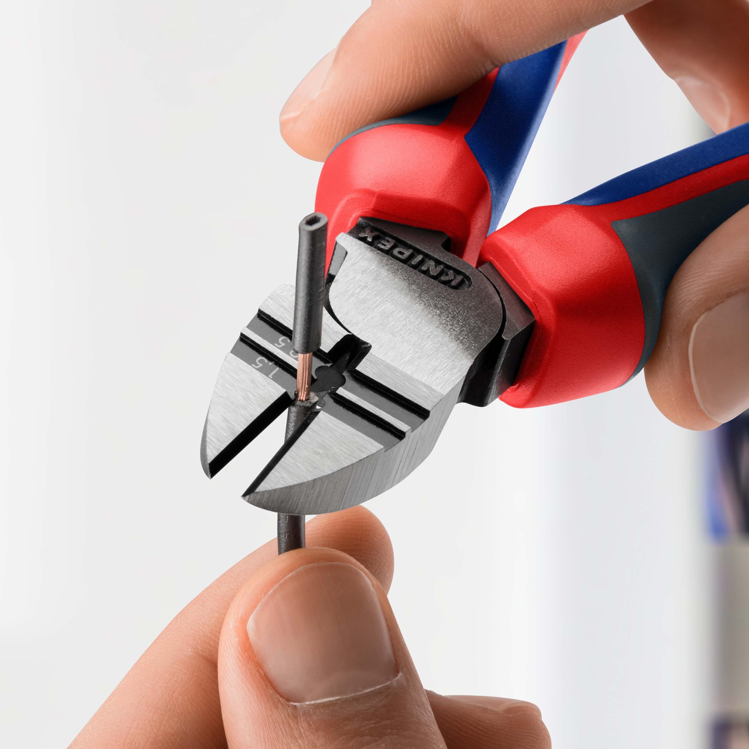 knipex-14-22-160-abisolier-seitenschneider-160-mm-mit-comfort-griffen image 5