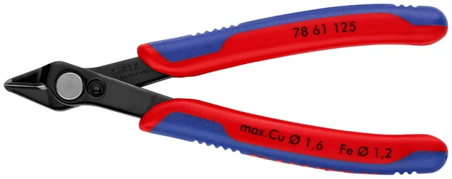 knipex-electronic-super-knips-78-61-125-elektronik-seitenschneider-125-mm image 1