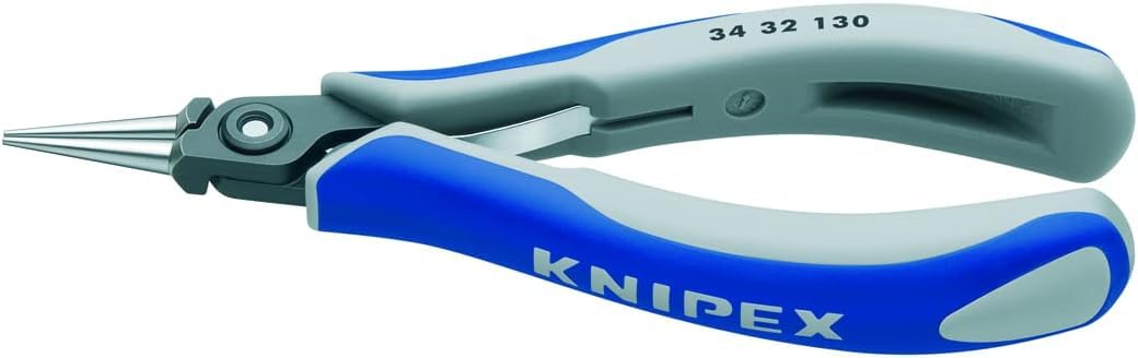 knipex-pr-zisions-elektronik-greifzange-34-32-130-130-mm-mit-mehrkomponenten-h-l image 1