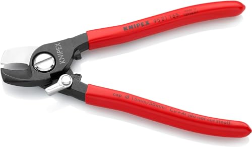 knipex-kabelschere-95-21-165-mit-ffnungsfeder-br-niert-165-mm image 7