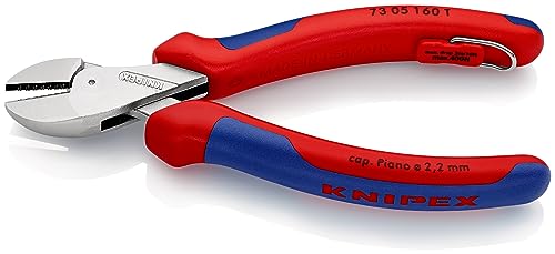 knipex-x-cut-kompakt-seitenschneider-73-05-160-t-verchromt-mit-absturzsicherung image 5