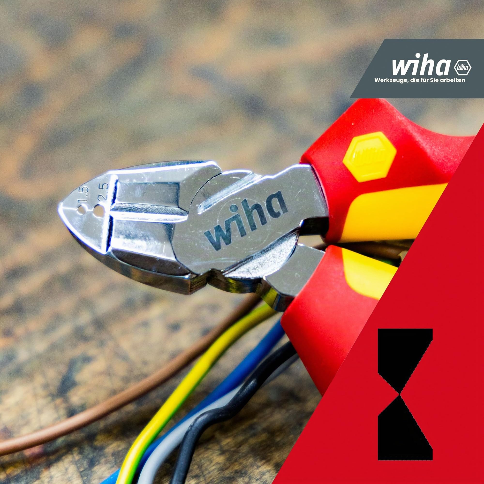 wiha-abisolier-seitenschneider-professional-electric-160-mm-vde-27431 image 5