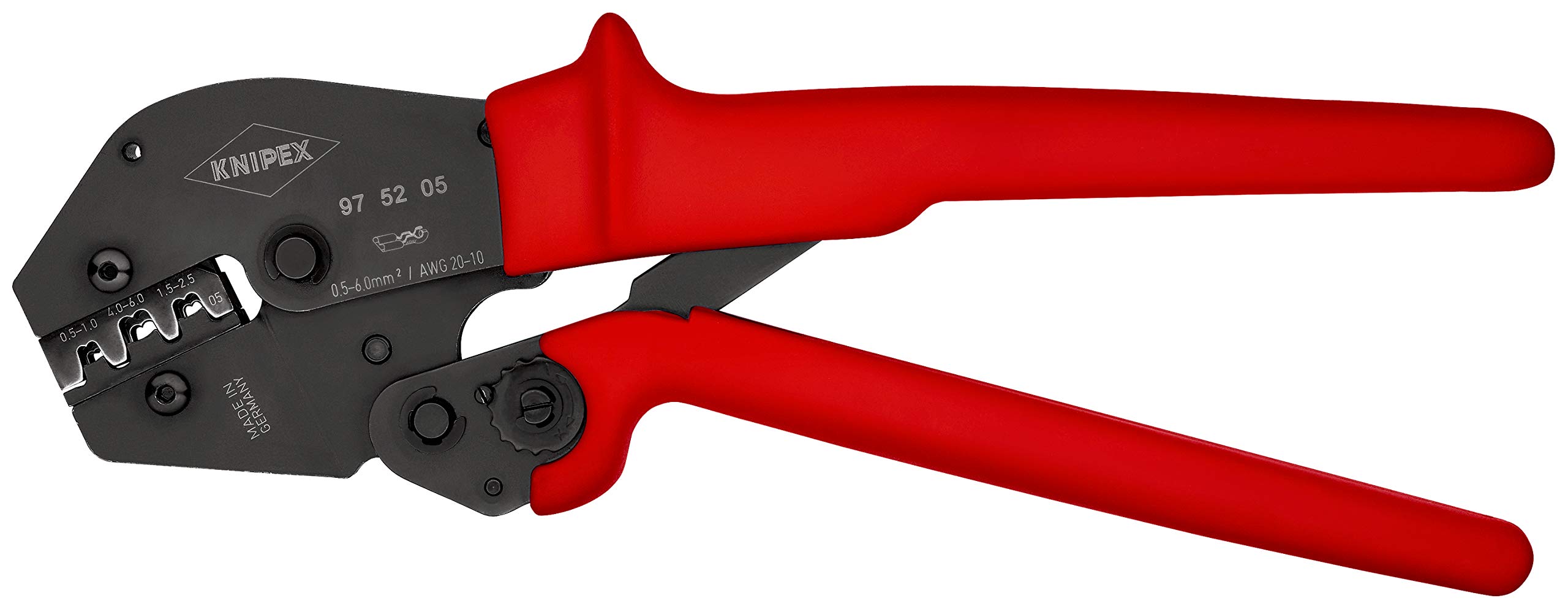knipex-crimpzange-97-52-05-sb-250-mm-mit-rutschhemmenden-kunststoff-h-llen image 1
