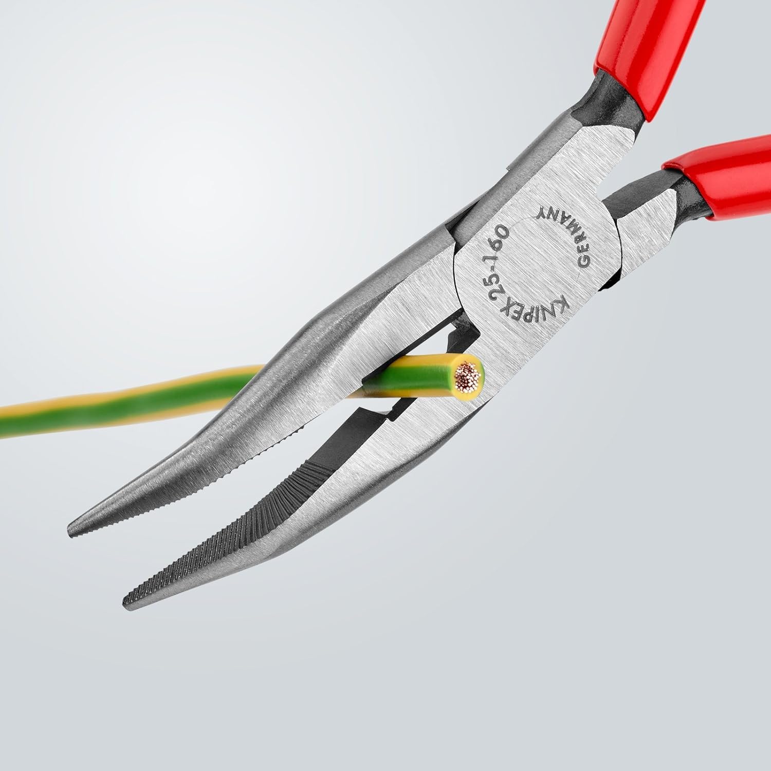 knipex-flachrundzange-25-21-160-mit-schneide-160-mm-radiozange image 5