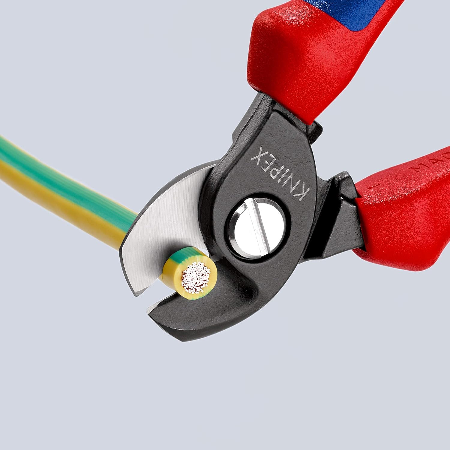 knipex-kabelschere-95-12-165-t-br-niert-165-mm-mit-absturzsicherung image 2