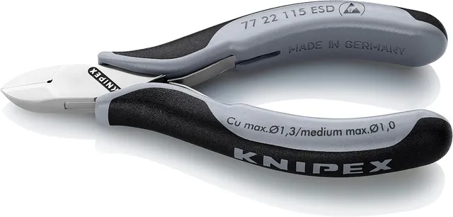 knipex-elektronik-seitenschneider-esd-77-22-115-115-mm image 1