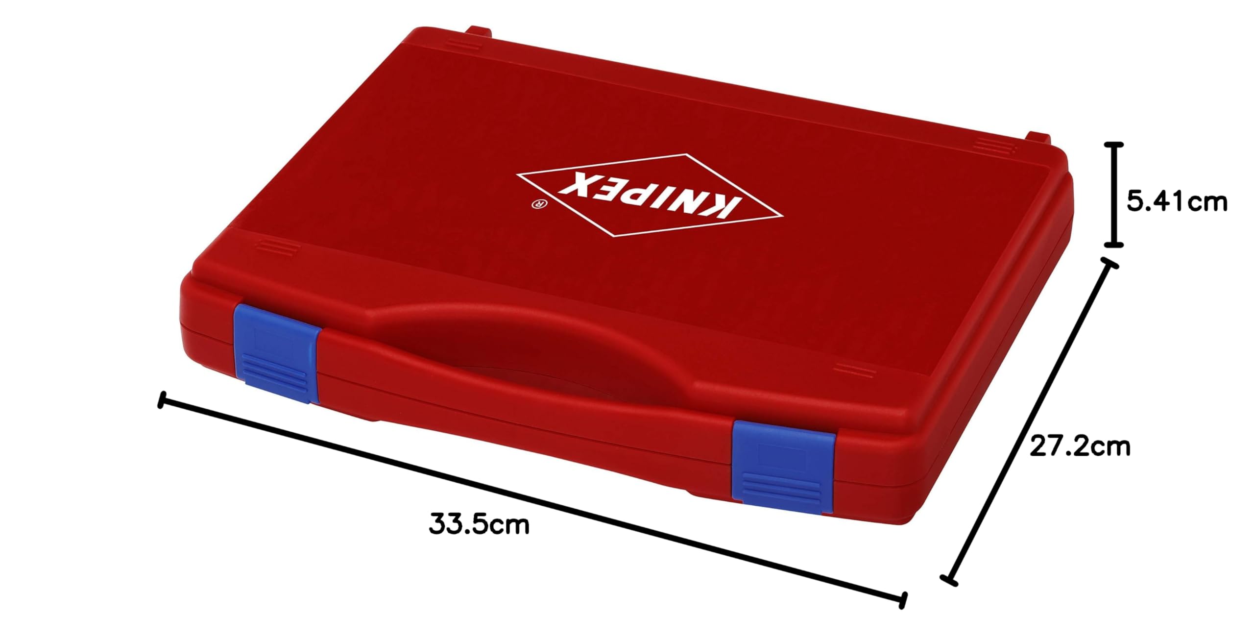 knipex-werkzeug-box-red-00-21-15-le-leer-275-mm-schlagfester-koffer image 2