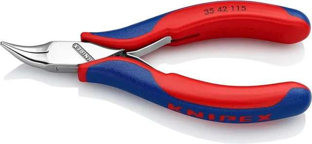 knipex-35-42-115-elektronik-greifzange-115-mm-mit-mehrkomponenten-h-llen image 1
