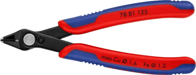 knipex-electronic-super-knips-78-81-125-125-mm-mit-mehrkomponenten-h-llen-pr-zis image 1