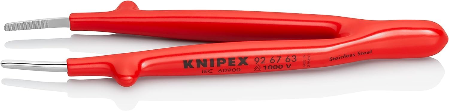 knipex-92-67-63-universalpinzette-isoliert-tauchisoliert-145-mm image 1