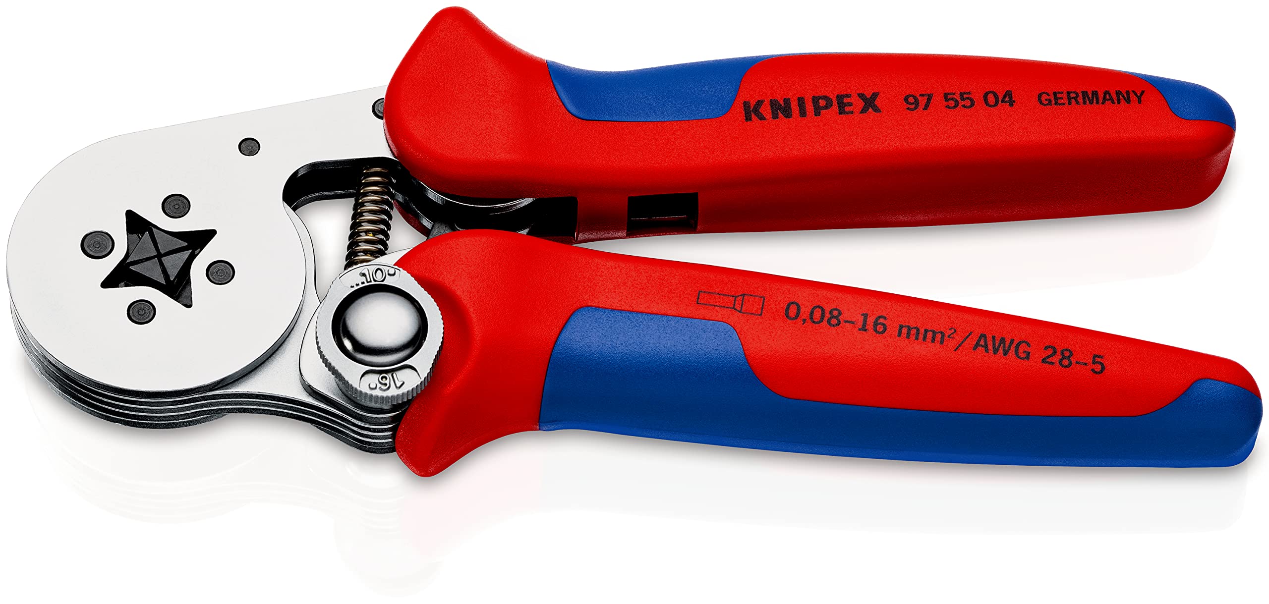 knipex-selbsteinstellende-crimpzange-97-55-04-sb-f-r-aderendh-lsen-180-mm image 2