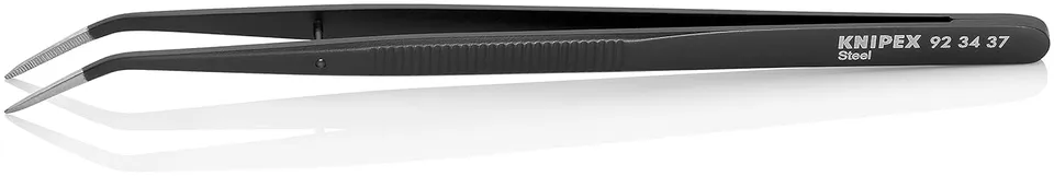knipex-92-34-37-universalpinzette-schwarz-155-mm-geriffelt image 1