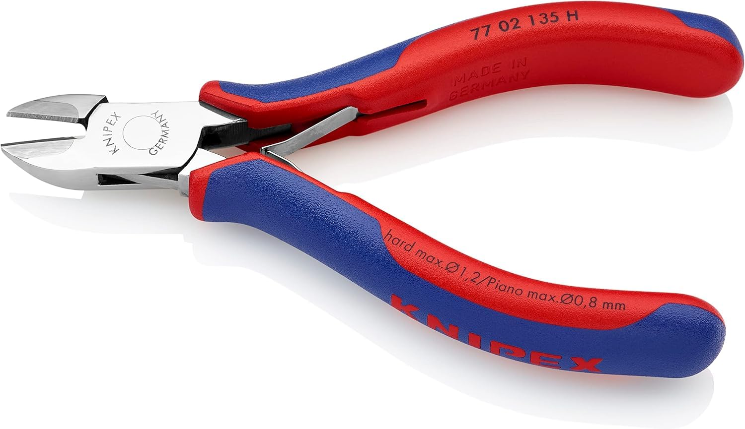 knipex-77-02-135-h-elektronik-seitenschneider-135-mm-mit-hartmetallschneide image 2
