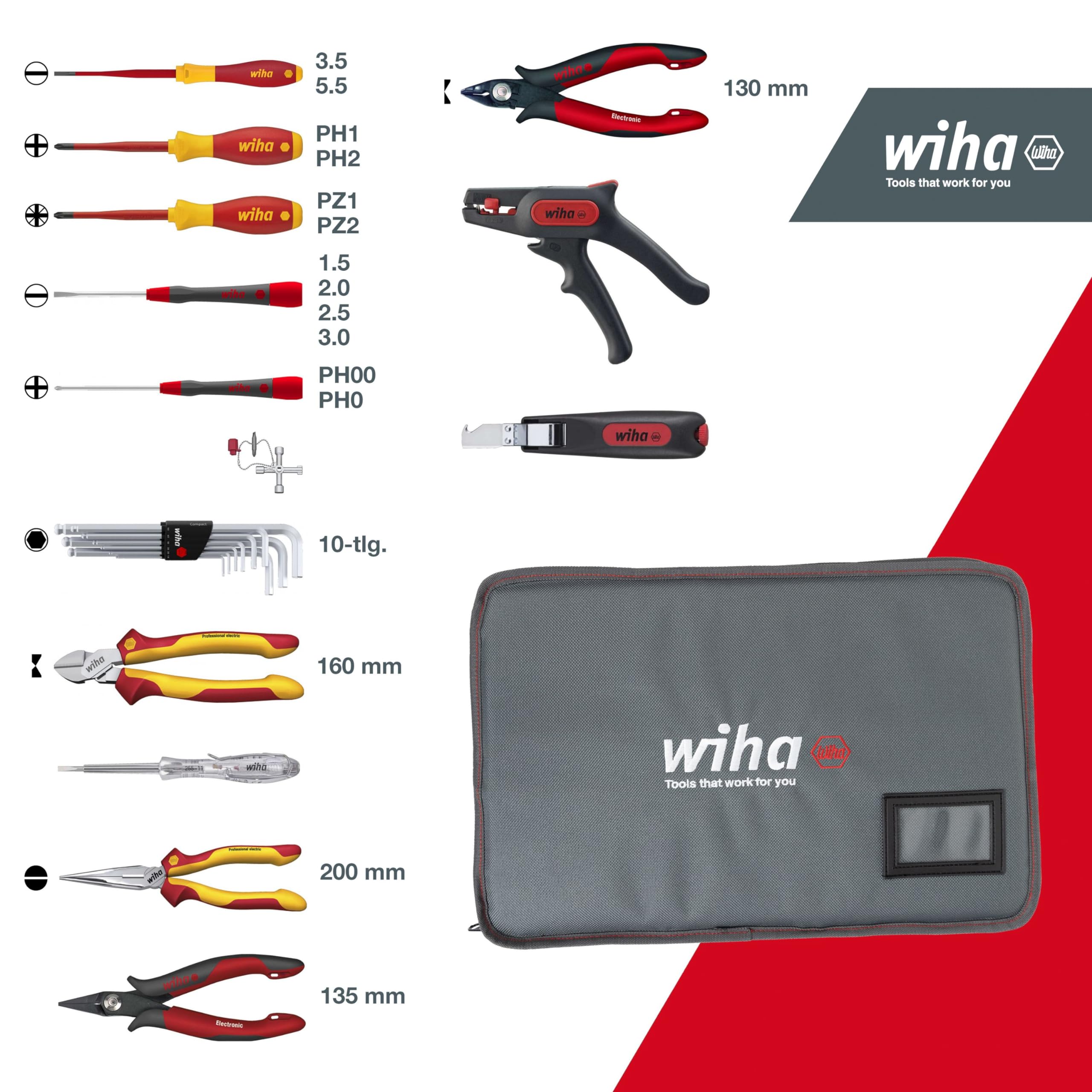 wiha-werkzeug-set-service-techniker-30-tlg-vde-inkl-tasche-43879 image 5