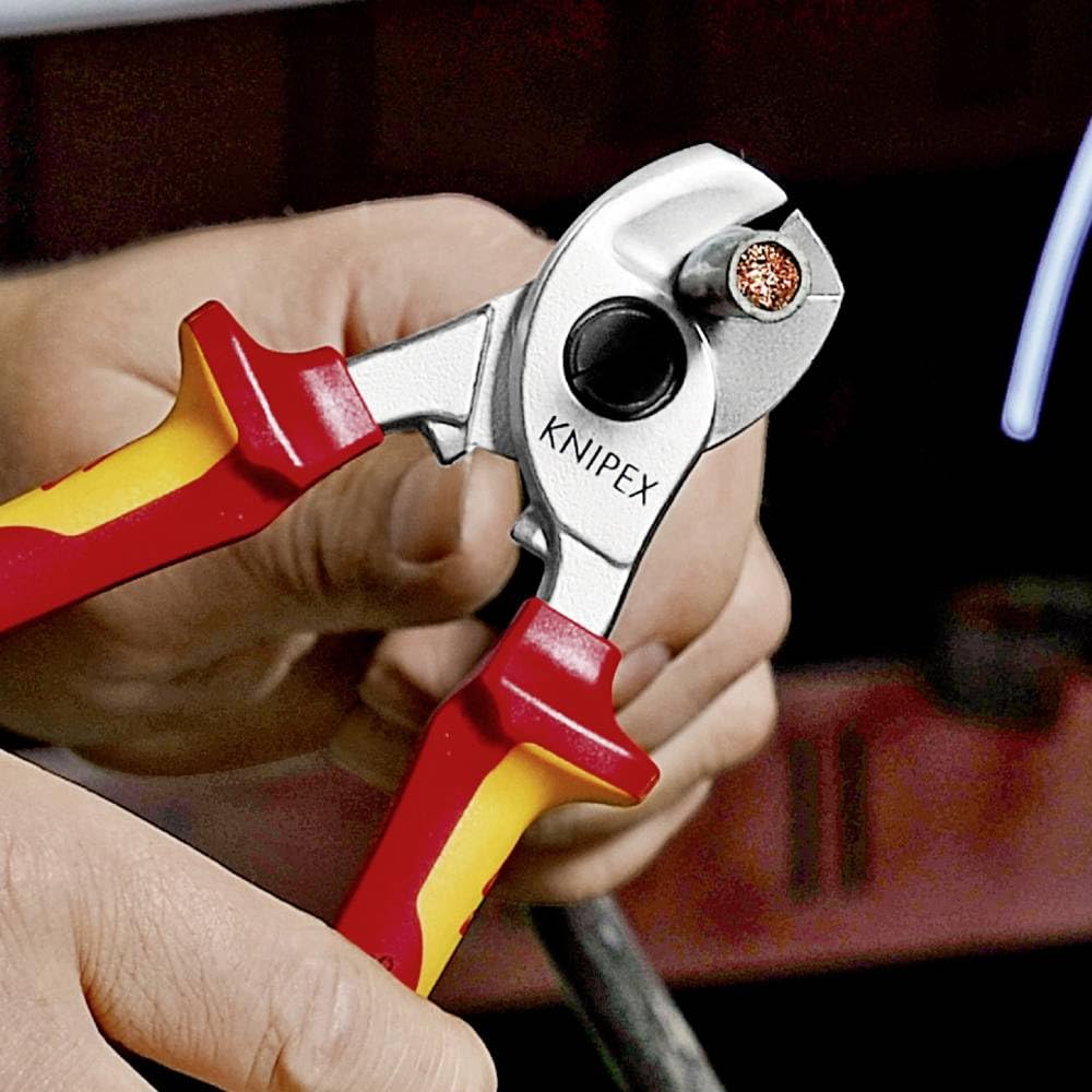knipex-95-26-165-kabelschere-vde-gepr-ft-165-mm image 2