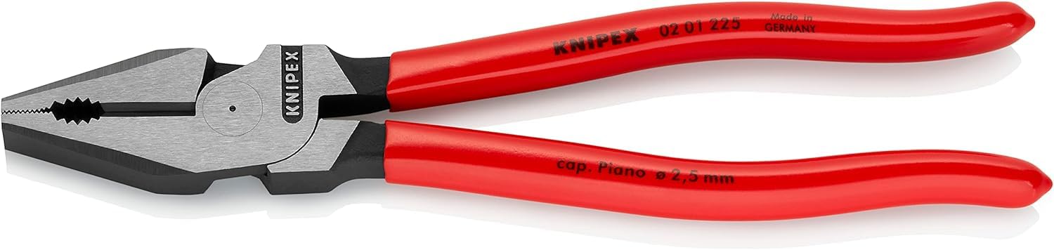 knipex-kraft-kombizange-02-01-225-sb-225-mm-kunststoff-berzogen image 1
